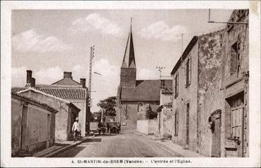 Iconographie - L'entrée et l'église