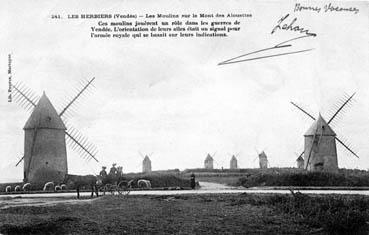 Iconographie - Les moulins sur le Mont des Alouettes