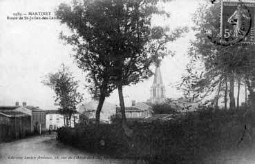 Iconographie - Route de St-Julien-des-Landes