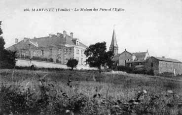 Iconographie - La maison des Pères et l'église