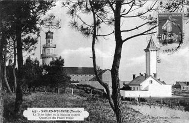 Iconographie - La tour Eden et la maison d'arrêt - Quartier du phare rouge