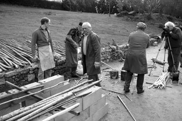 Iconographie - Journée d'activité à la Maison de la Vie rurale - Fabrication d'un embiet