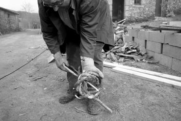 Iconographie - Journée d'activité à la Maison de la Vie rurale - Fabrication d'un embiet