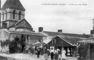 Iconographie - Le bourg et les halles