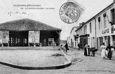 Iconographie - La Vendée pittoresque - Les halles