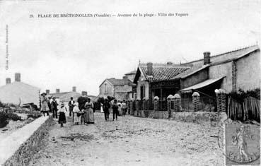 Iconographie - Avenue de la Plage - Villa les Vagues