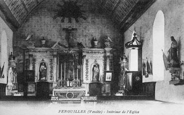 Iconographie - Intérieur de l'église