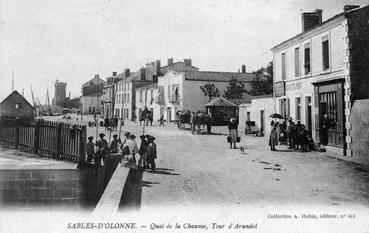 Iconographie - Quai de la Chaume, Tour d'Arundel