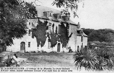 Iconographie - L'abbaye de la Blanche. Le petit château XVIIIe