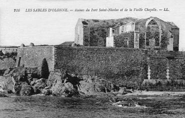 Iconographie - Ruines du fort Saint-Nicolas et de la vieille chapelle