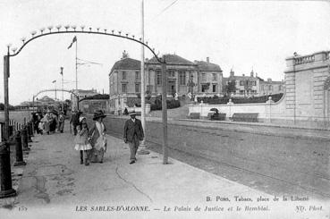 Iconographie - Le palais de Justice et le remblai