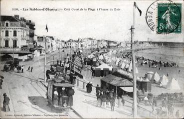 Iconographie - Côté Ouest de la plage à l'heure du bain