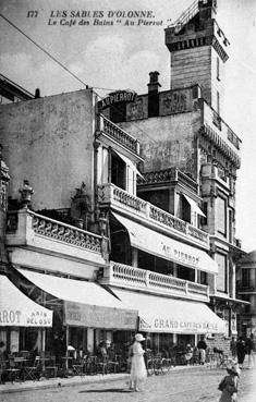 Iconographie - Le café des bains "Au Pierrot"