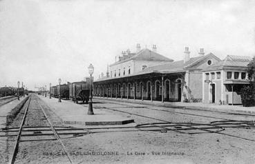 Iconographie - La gare - Vue intérieure