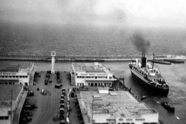 Iconographie - Algérie - Vue du port