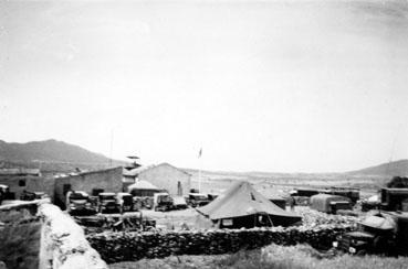 Iconographie - Algérie - Camp militaire