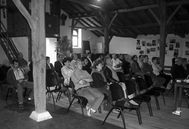 Iconographie - Manifestation pour les 30 ans d'Arexcpo - Durant le colloque au Vasais