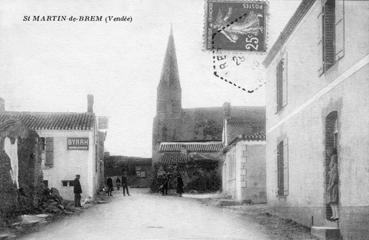 Iconographie - L'église et le bourg