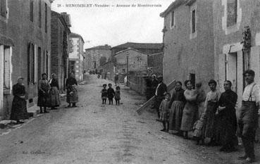 Iconographie - Avenue de Montournais