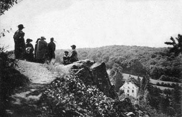 Iconographie - Forêt de Mervent - Rocher de Pierre-Brune