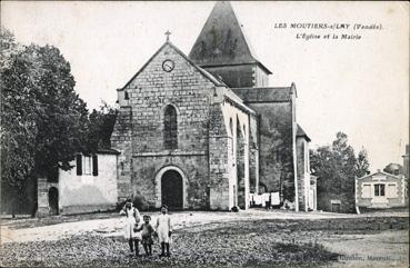 Iconographie - L'église et la mairie