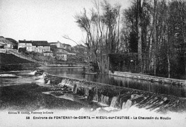 Iconographie - La chaussée du moulin