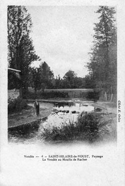 Iconographie - Paysage - La Vendée au moulin du Rocher