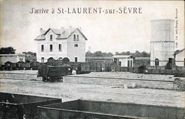 Iconographie - J'arrive à Saint-Laurent-sur-Sèvre