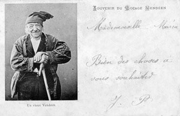 Iconographie - Souvenir du Bocage vendéen - Un vieux Vendéen