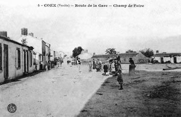 Iconographie - Route de la Gare - Champ de foire