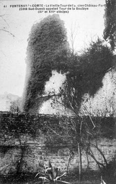 Iconographie - La vieille tour de l'ancien château-fort