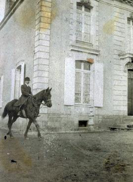 Iconographie - M. Joseph Gaudin partant à la chasse courre