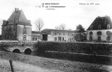 Iconographie - Le Bois-Cholet - Château du XIVe siècle