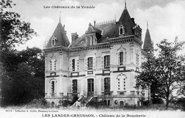 Iconographie - Château de la Boucherie