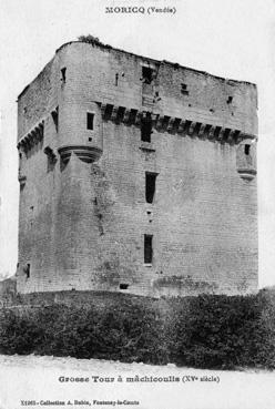 Iconographie - Grosse tour à mâchicoulis (XVe siècle)