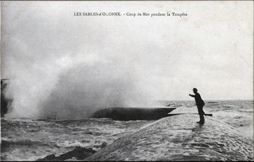 Iconographie - Coup de mer pendant la tempête