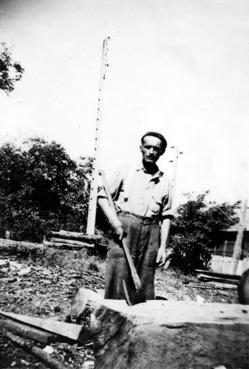 iconographie - Jean-Yves Aucoin, charpentier