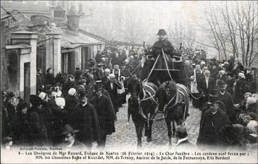 Iconographie - Les obsèques de Mgr Rouard, évêque de Nantes