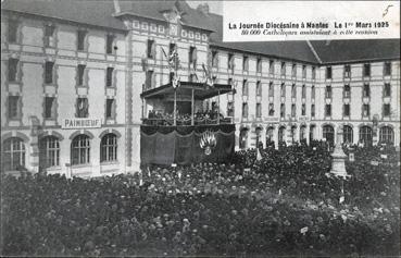 Iconographie - La journée diocésaine à Nantes - Le 1er mars 1925