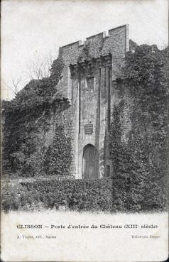 Iconographie - Porte d'entrée du château (XIIIe siècle)