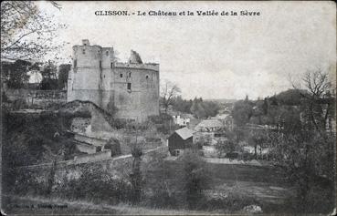 Iconographie - Le château et la vallée de la Sèvre