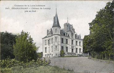 Iconographie - Château de Launay pris au Sud