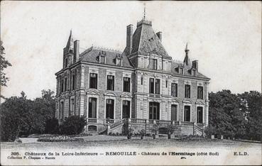 Iconographie - Château de l'Hermitage (Côté Sud)