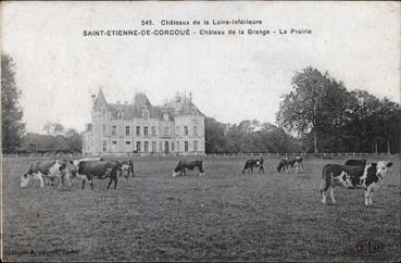 Iconographie - Château de la Grange - La prairie