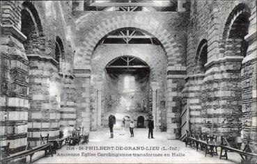 Iconographie - Ancienne église carolingienne transformée en halle