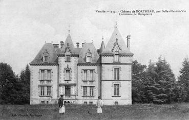 Iconographie - Château de Rortheau, par Belleville-sur-Vie