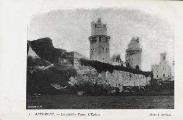 Iconographie - Les vieilles tours. L'église