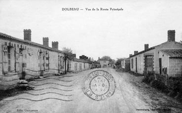 Iconographie - Dolbeau - Vue de la route principale