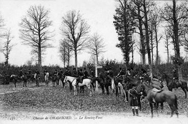 Iconographie - Chasse de Chambord - Le rendez-vous