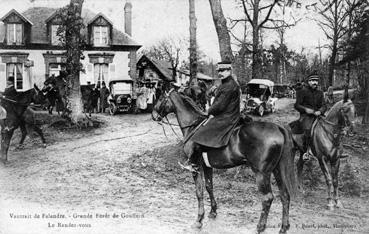 Iconographie - Vautrait de Falandre -Grande forêt de Gouffern - Le rendez-vous